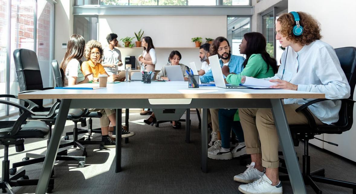 Participante à une session en ligne de planification financière